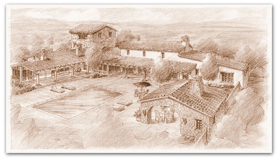 Tuscan Farmhouse Floor Plans